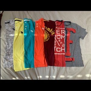 Abercrombie & Fitch Boys Shirt Lot (7 Pieces)